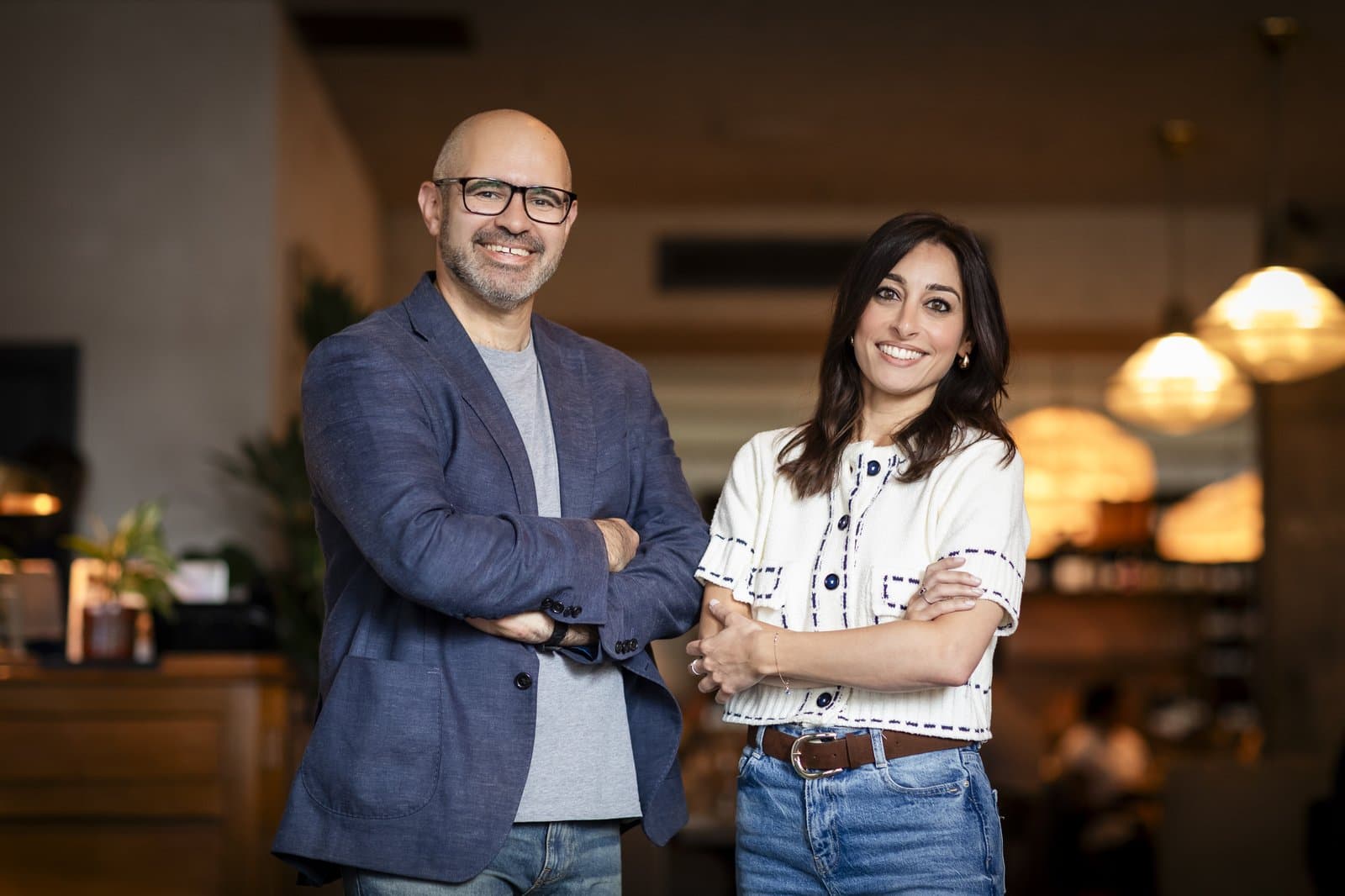 Richard Album and Maria Orphanides, founders of MQ